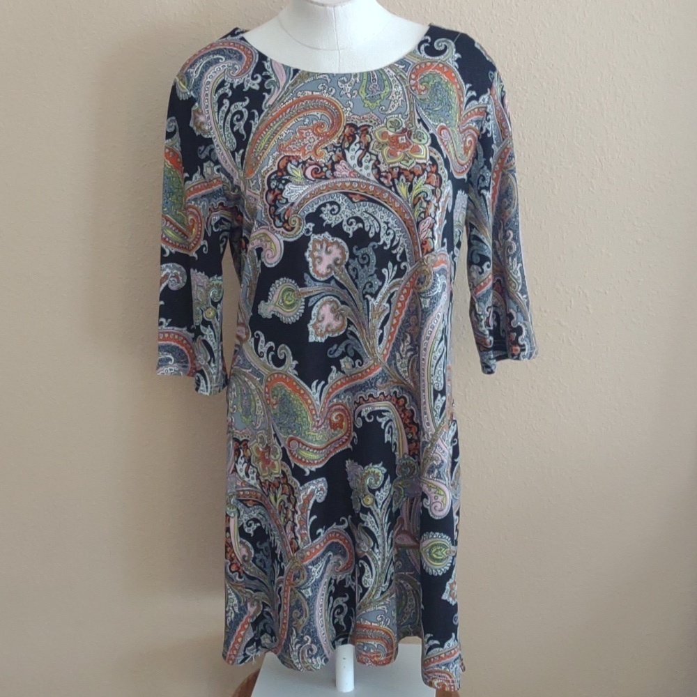 Pretty Angel Paisley Tunic/Dress Size One Size